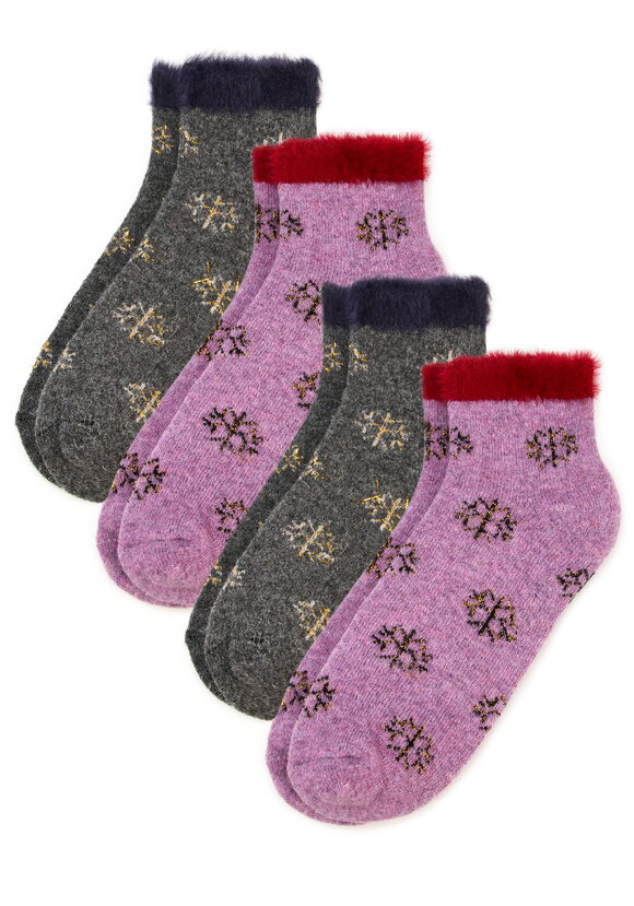 Носки с шерстью горностая, 4 пары шир.  580, рис. 1