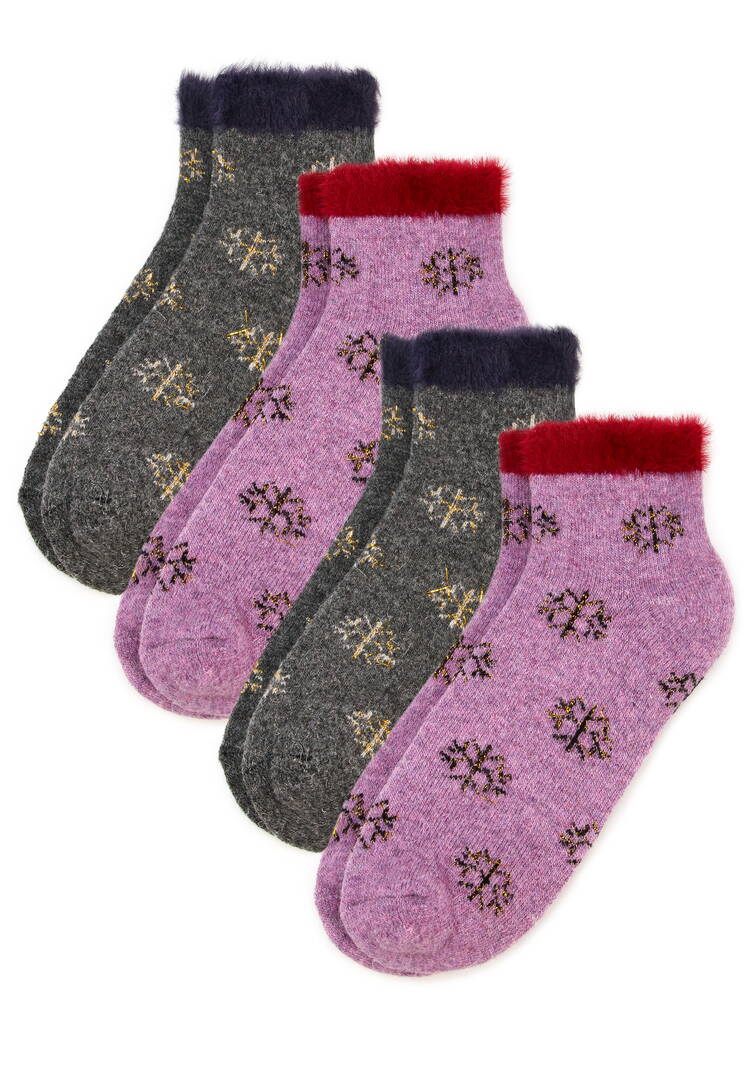 Носки с шерстью горностая, 4 пары шир.  750, рис. 1