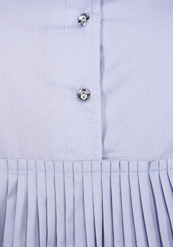 Блуза с плиссированной баской шир.  580, рис. 4