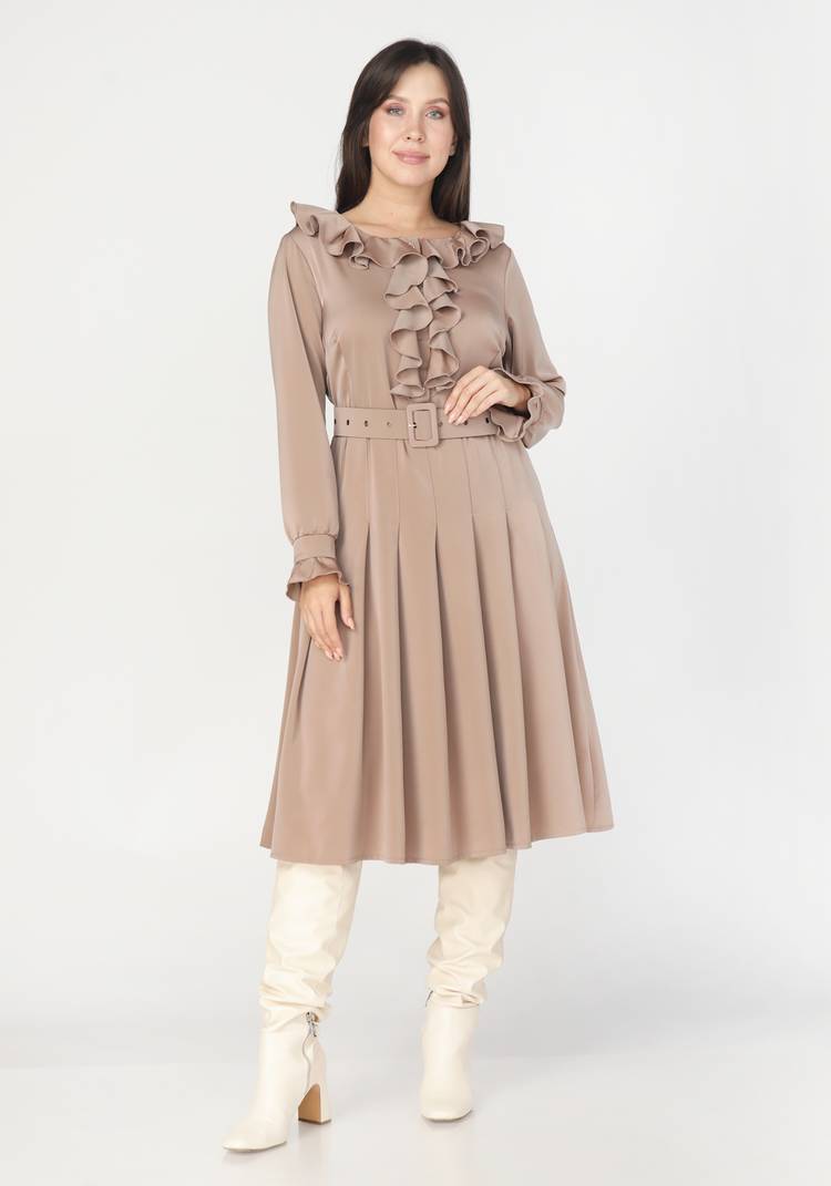 Платье из итальянского шелка шир.  750, рис. 7