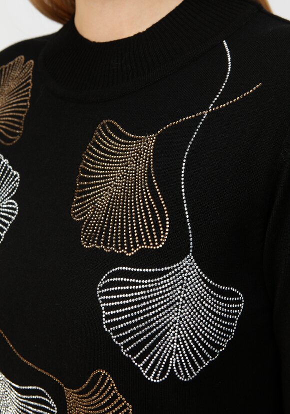 Джемпер Прекрасный цветок шир.  580, рис. 17