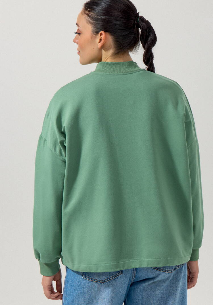 Бомбер с кулиской по низу шир.  750, рис. 15