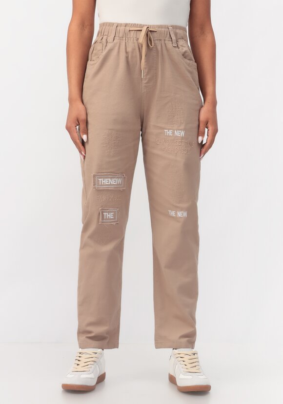 Брюки с декором шир.  580, рис. 4