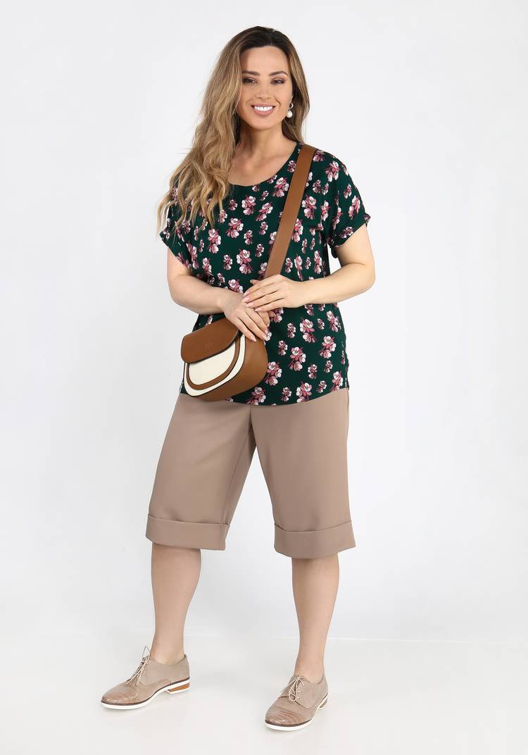 Блуза Цветочный рассвет шир.  750, рис. 14