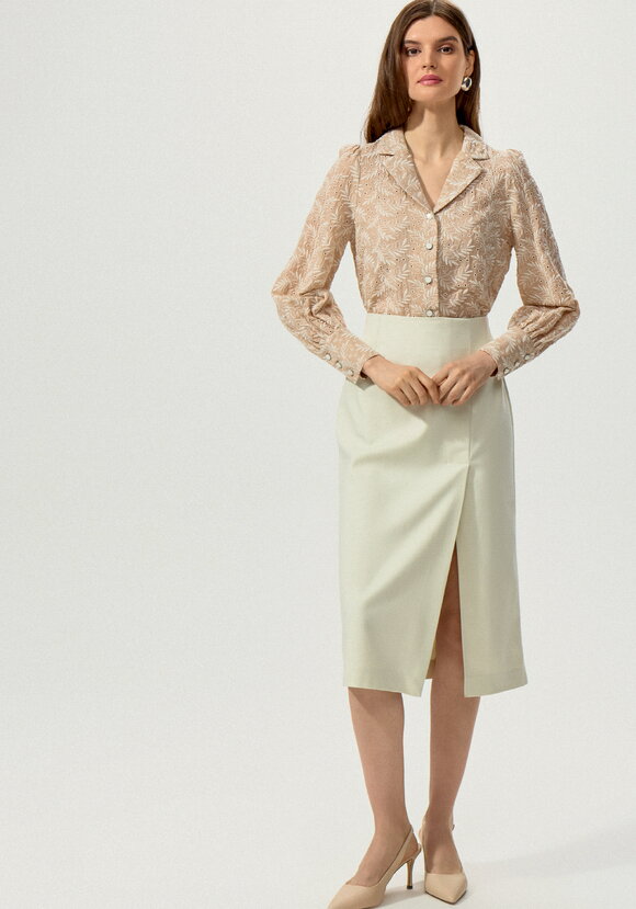 Блуза с английским воротником из шитья шир.  580, рис. 8