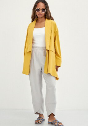 Брюки-тюльпан на резинке