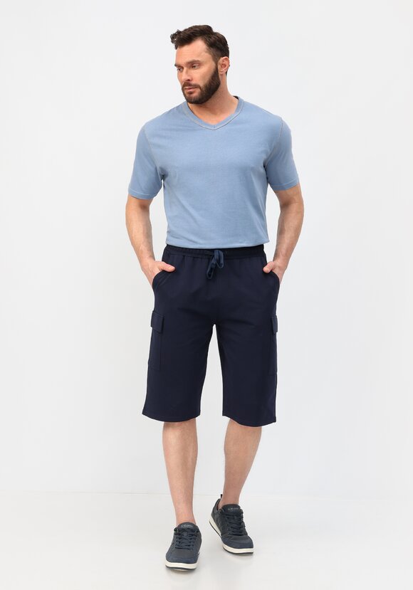 Шорты с боковыми накладными карманами шир.  580, рис. 2