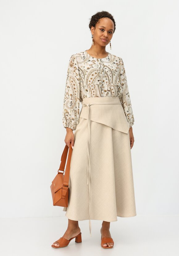 Юбка полусолнце шир.  580, рис. 6