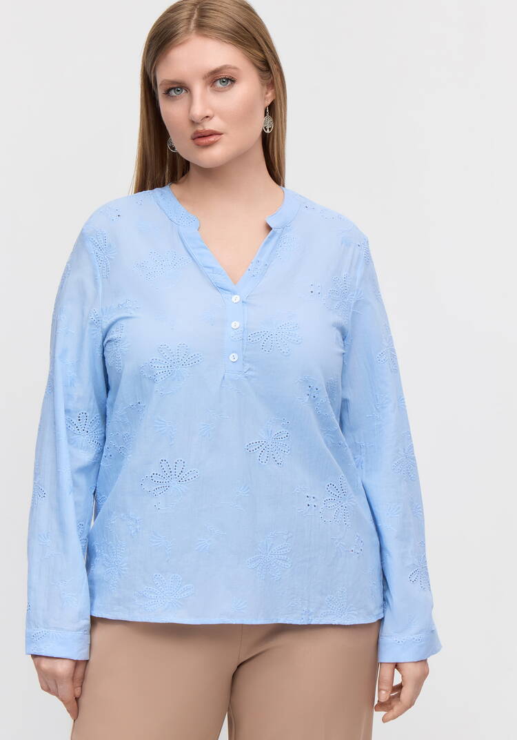 Блуза из шитья Аделин шир.  750, рис. 2