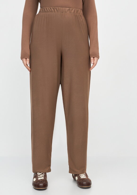 Брюки прямые на резинке Ирма шир.  580, рис. 14