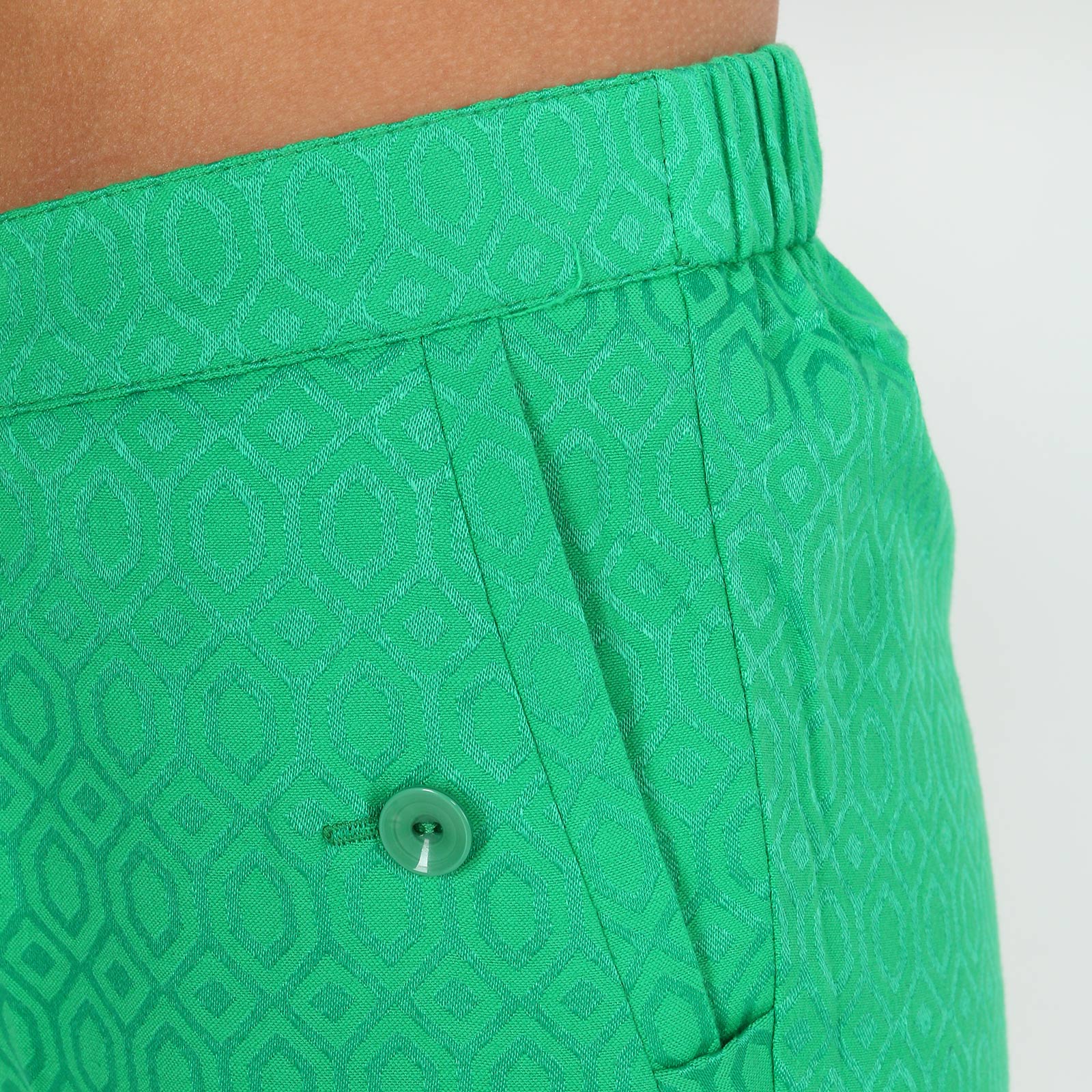 Брюки зауженные с декоративными карманами Averi, цвет зеленый, размер 52 - фото 8