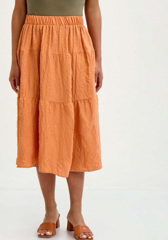 Юбка с ярусами на резинке шир.  580, рис. 11