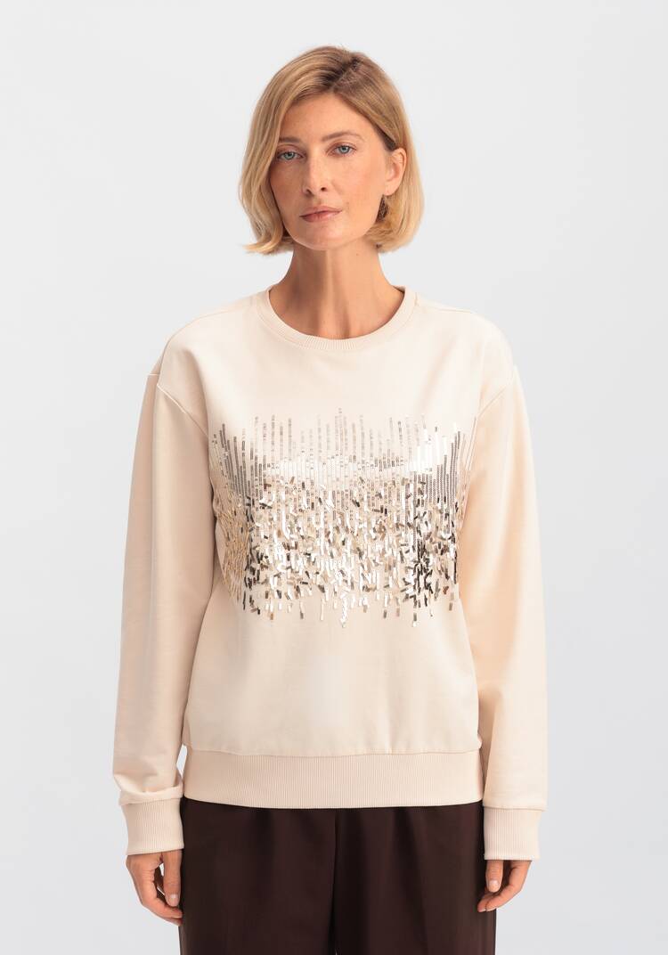 Свитшот с абстрактным рисунком из пайеток шир.  750, рис. 4