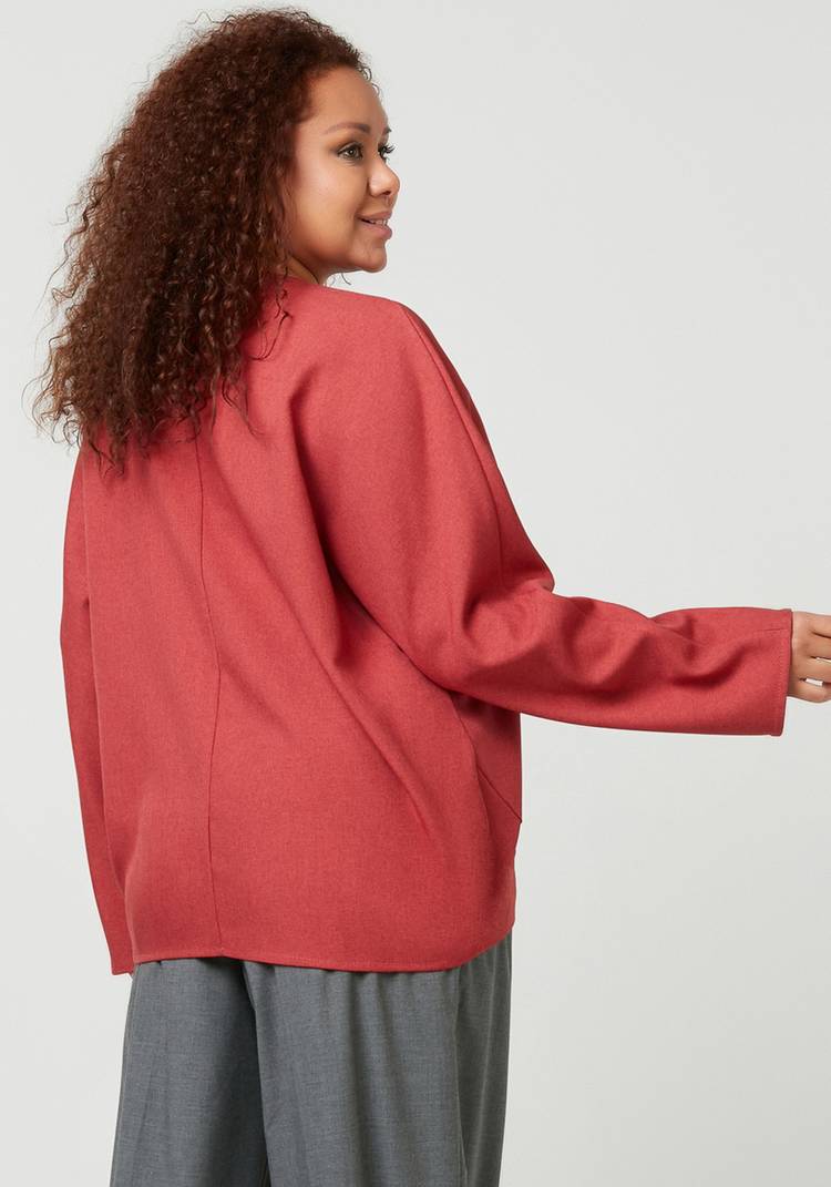 Блуза с V-образным вырезом и длинным рукавом шир.  750, рис. 8