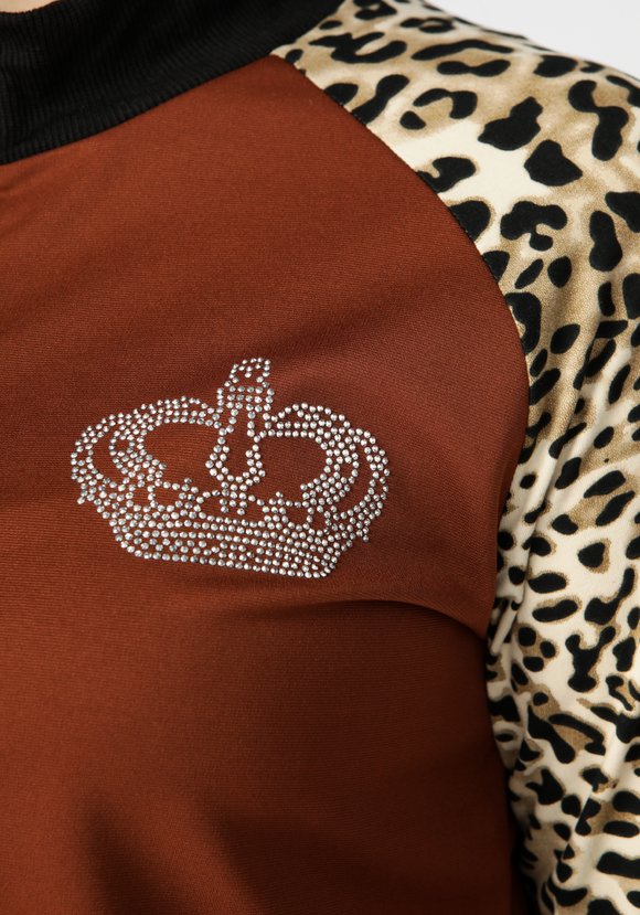 Костюм спортивный леопард Амазонка шир.  580, рис. 41