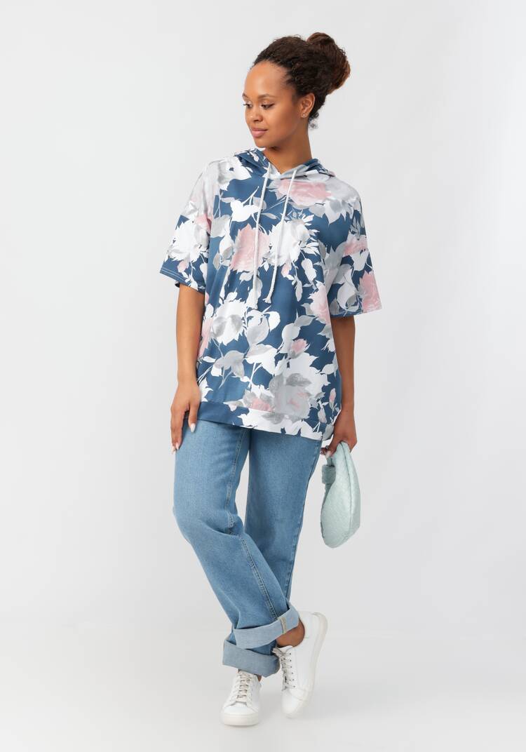 Свитшот с коротким рукавом шир.  750, рис. 12