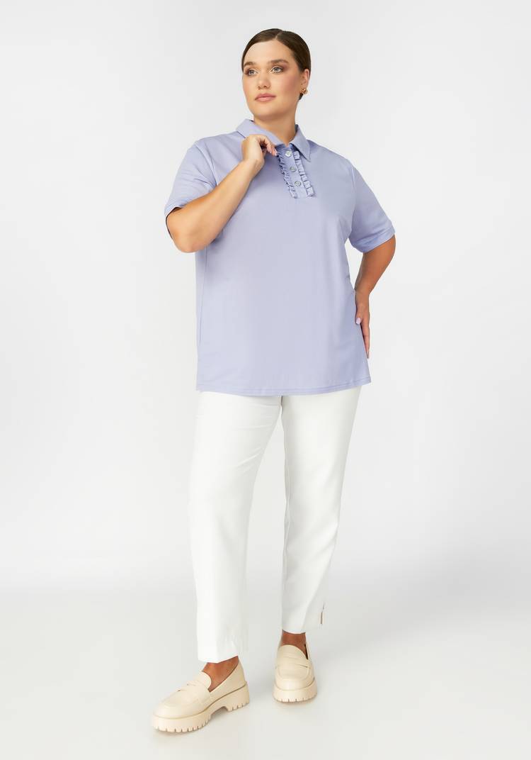 Поло с рюшей шир.  750, рис. 4