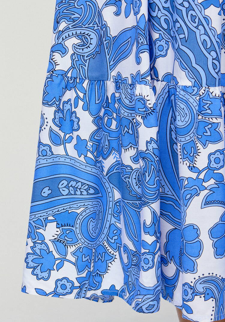 Юбка с ярусомВоздушное настроение шир.  750, рис. 6