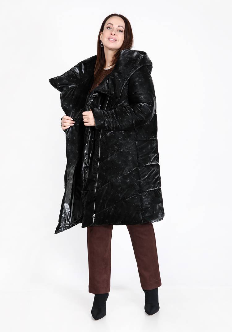 Пальто со светоотражающим эффектом шир.  750, рис. 9