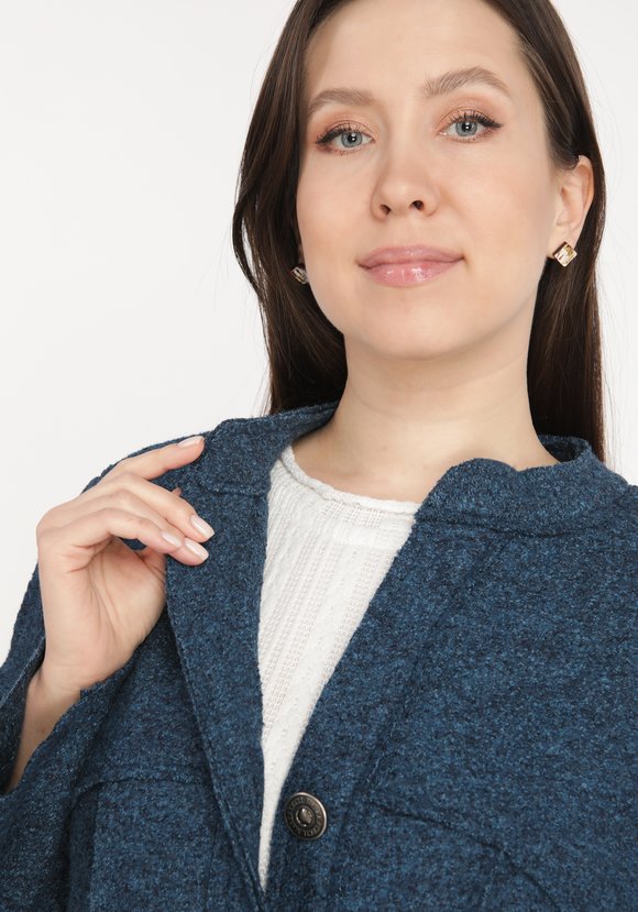 Пальто на пуговицах с объемными карманами шир.  580, рис. 9