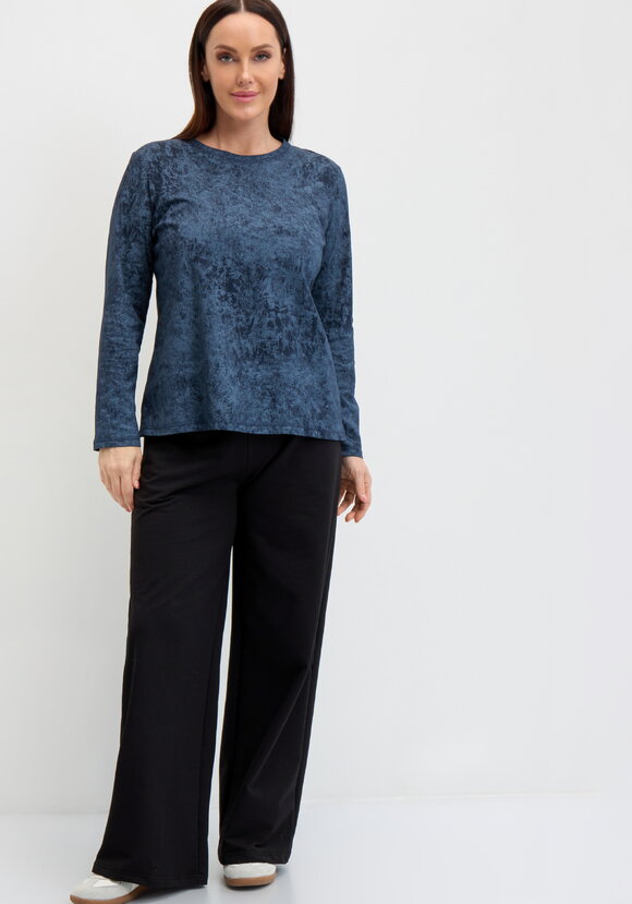 Брюки трикотажные широкие на резинке шир.  580, рис. 7