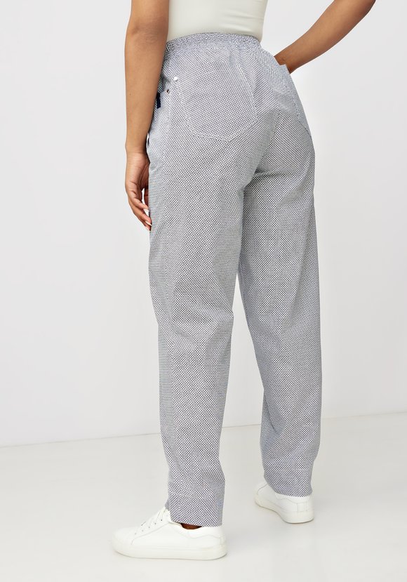 Хлопковые брюки Бернадет шир.  580, рис. 9