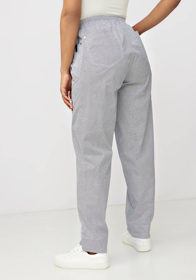 Хлопковые брюки Бернадет шир.  750, рис. 9