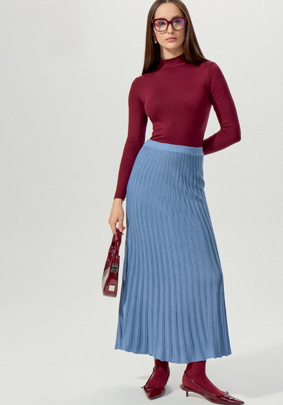 Юбка женская с плиссе шир.  580, рис. 1
