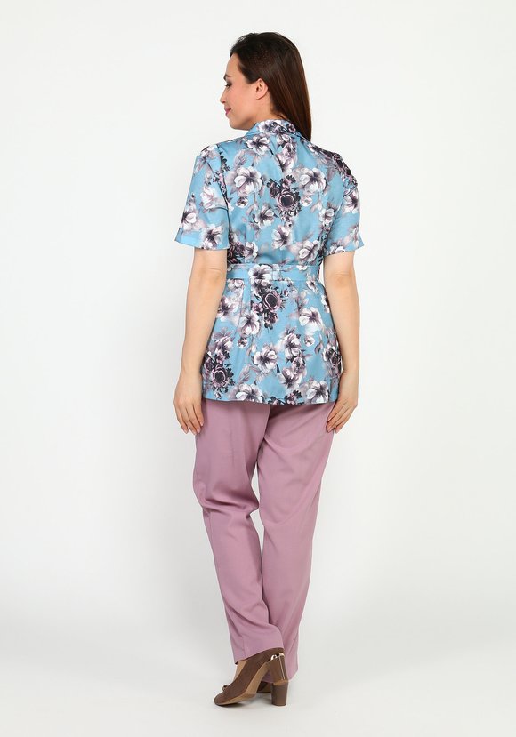 Костюм: брюки с жакетом и поясом шир.  580, рис. 20