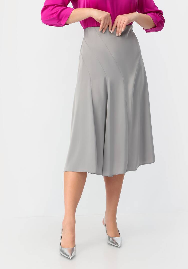 Юбка с декоративными складками шир.  750, рис. 9