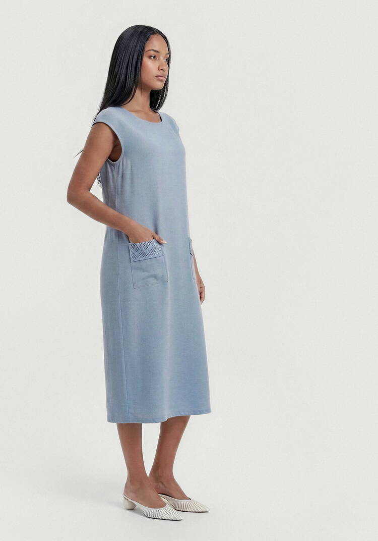 Сарафан изо льнаВ ритме лета шир.  750, рис. 8