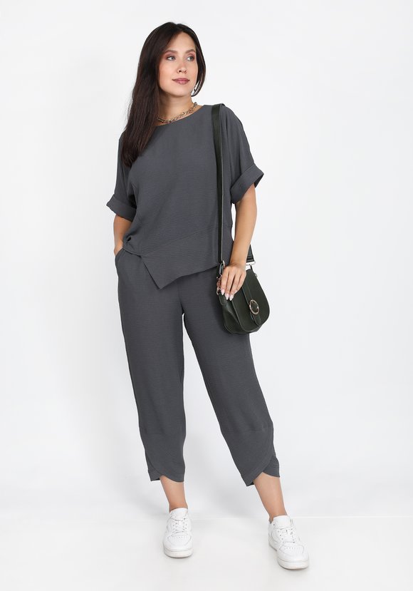 Блуза Стильная дама шир.  580, рис. 7