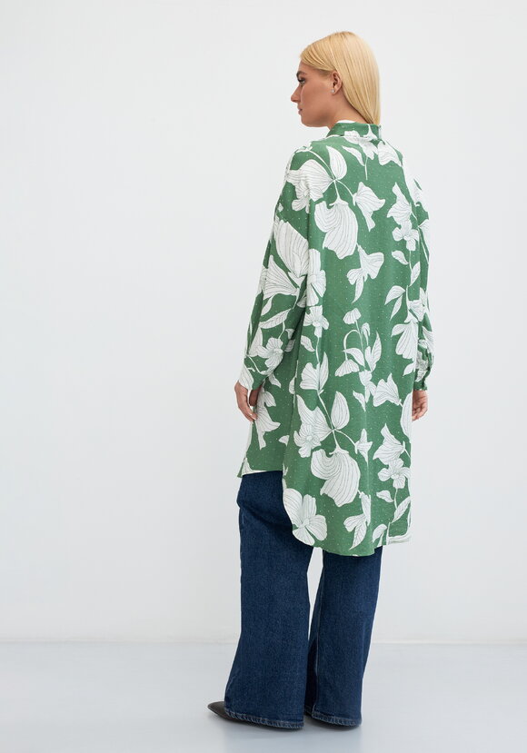 Туника с принтом на пуговицах Джейн шир.  580, рис. 15