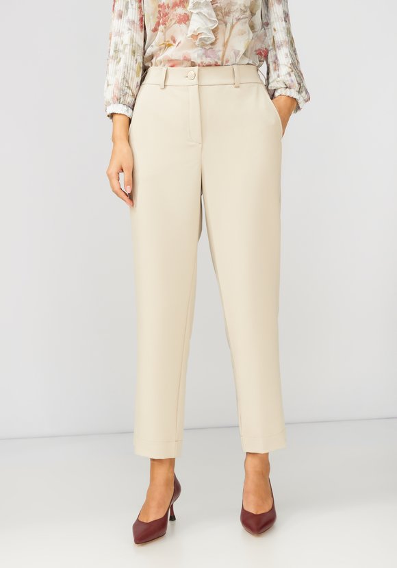 Брюки с конструктивным кроем шир.  580, рис. 13