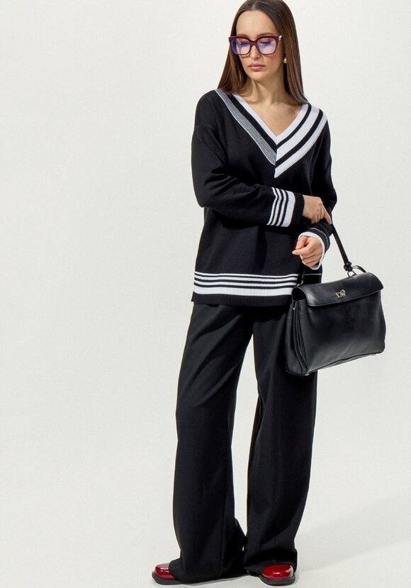 Джемпер Стефанния шир.  580, рис. 30