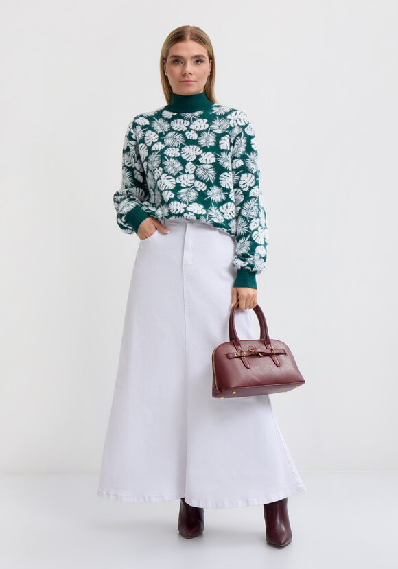 Туника пушистая с принтом шир.  580, рис. 42