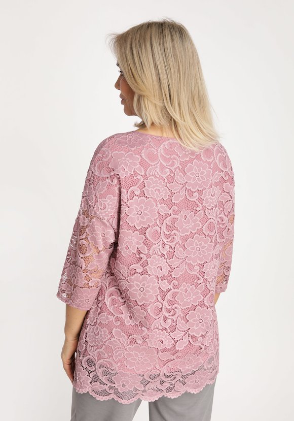 Блуза Изящное кружево шир.  580, рис. 2