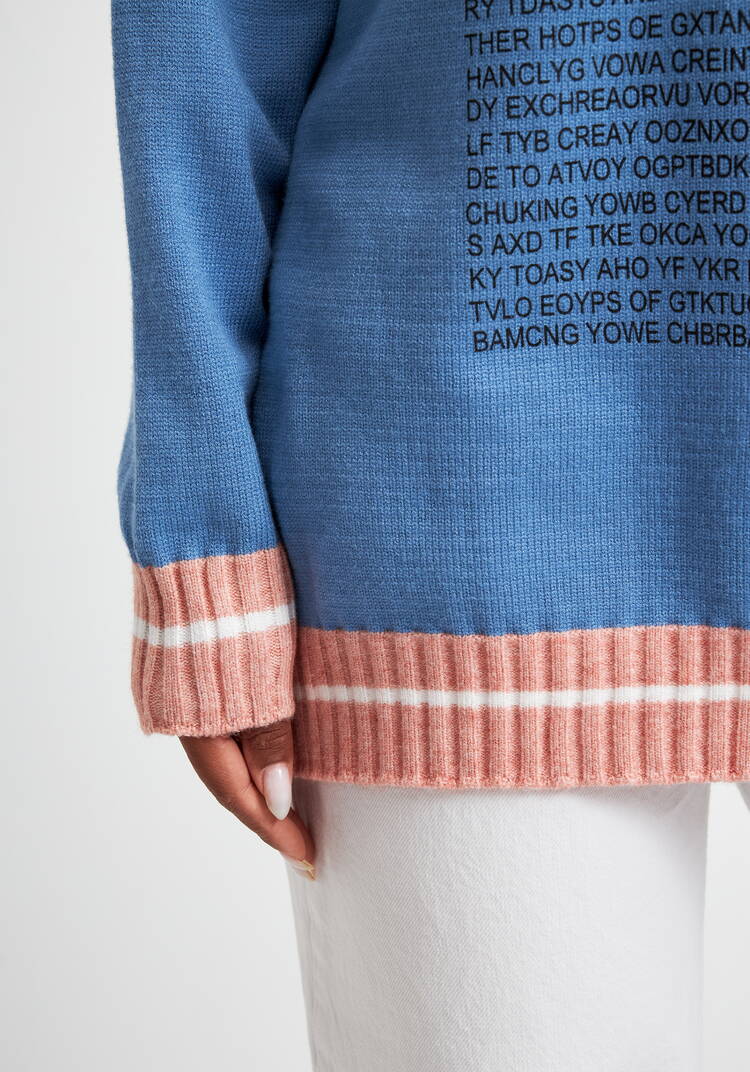 Джемпер Жаклин шир.  750, рис. 36