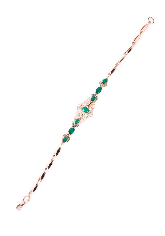 Браслет серебряный  Джулиана шир.  580, рис. 7