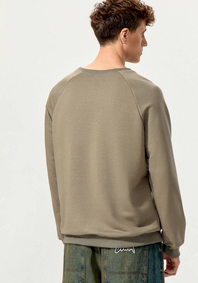 Свитшот с принтом на передней полочке шир.  750, рис. 3