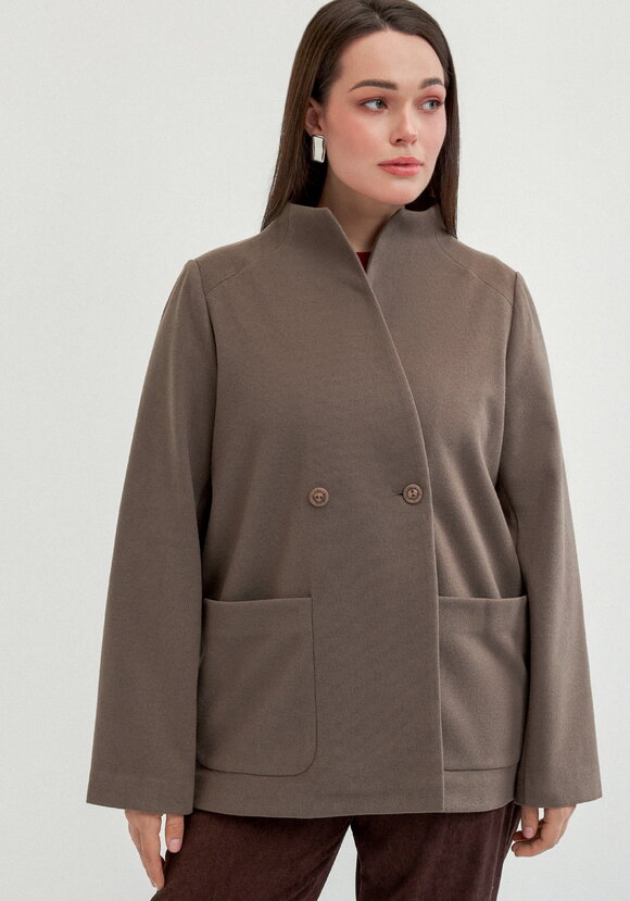 Пальто укороченное шир.  580, рис. 13