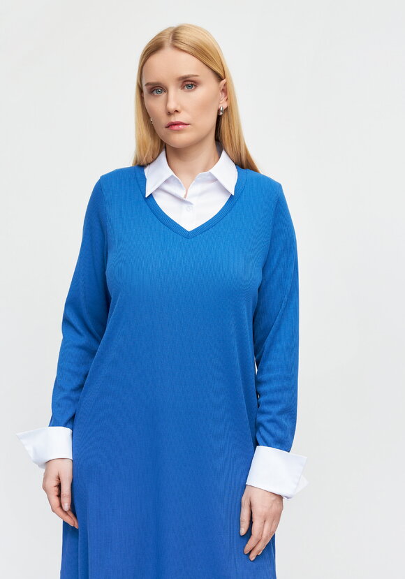 Платье с боковыми разрезами Илона шир.  580, рис. 14