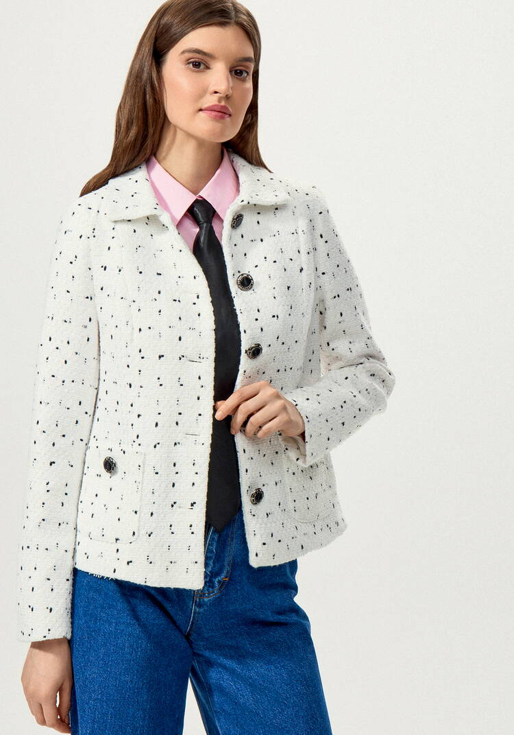 Пиджак с отложным воротником на подкладке шир.  750, рис. 7