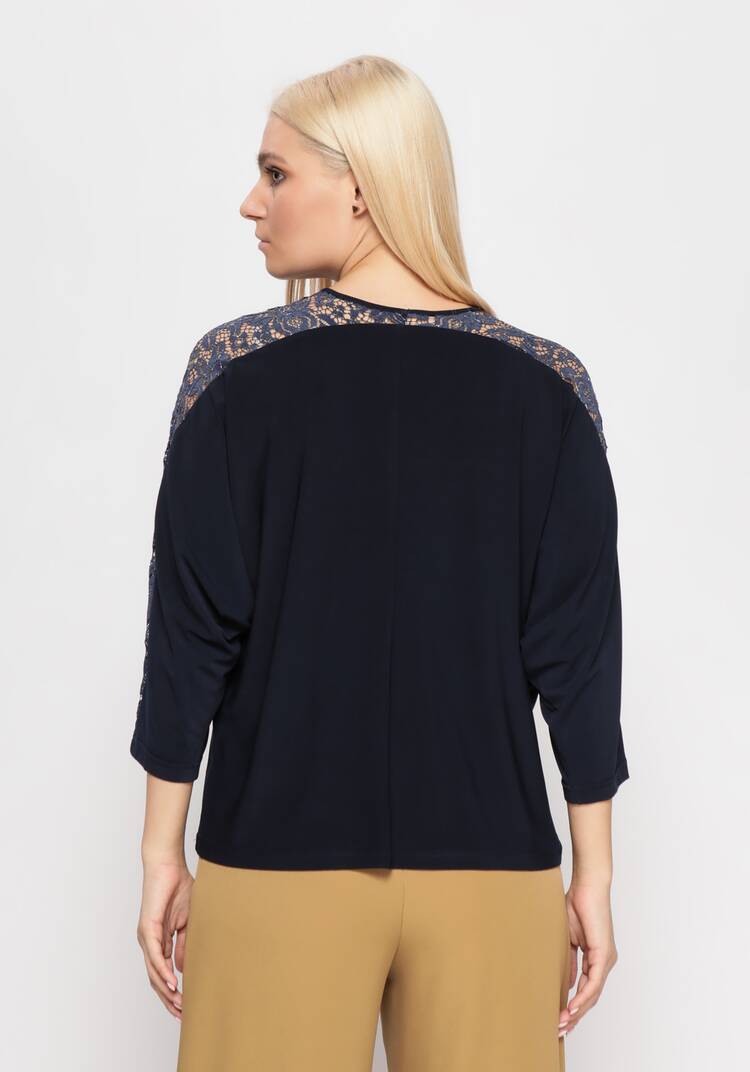 Блуза с рукавами Лeтучая мышь шир.  750, рис. 10