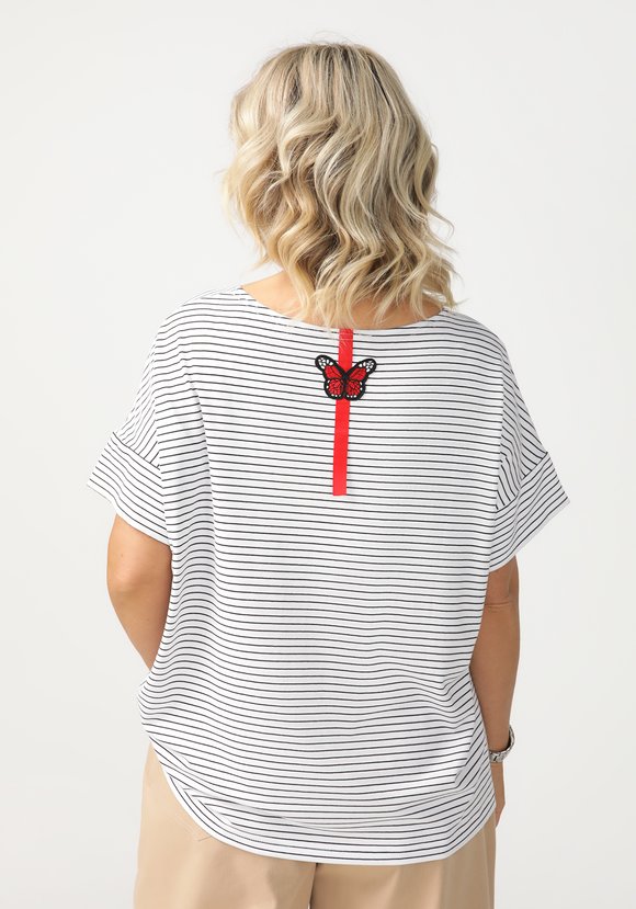 Футболка в полоску Мэрин шир.  580, рис. 3