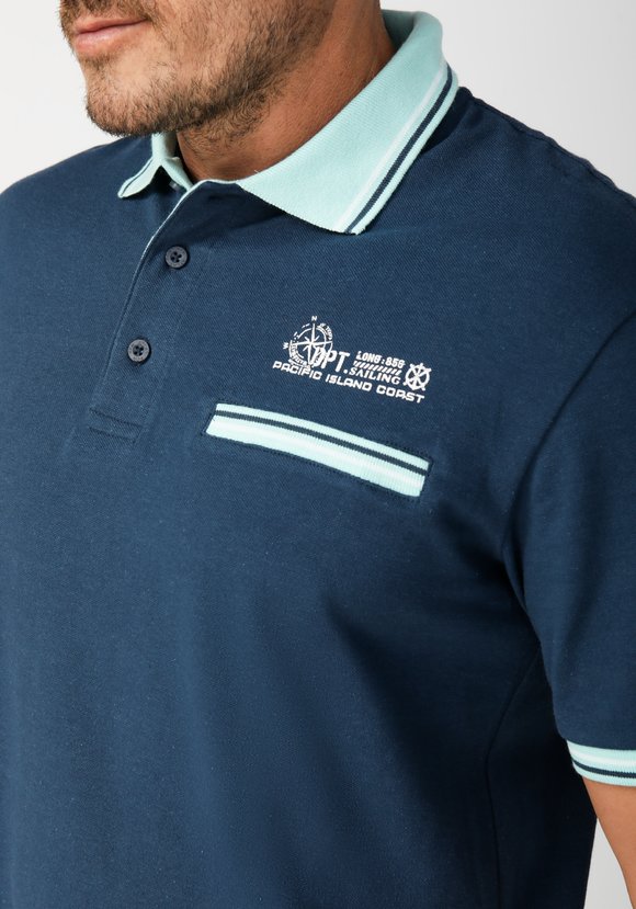 Комплект из 2х поло из хлопка Базиль шир.  580, рис. 5