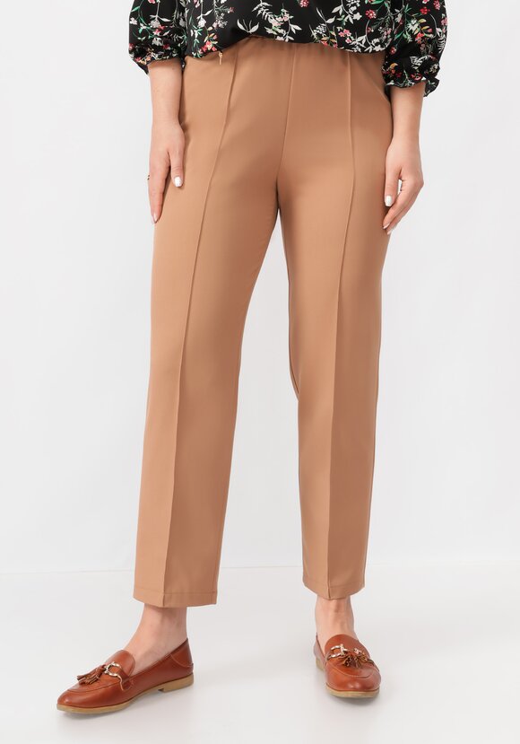 Брюки прямые с отсрочкой-стрелка шир.  580, рис. 7