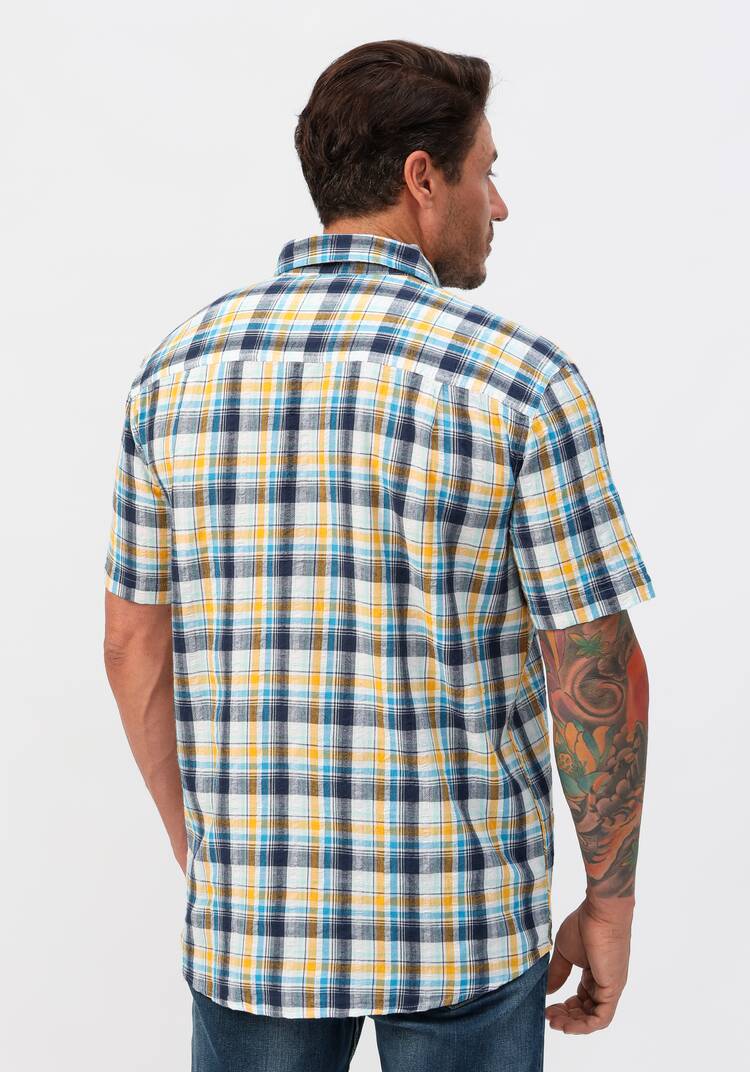 Рубашка в клетку Серкан шир.  750, рис. 3