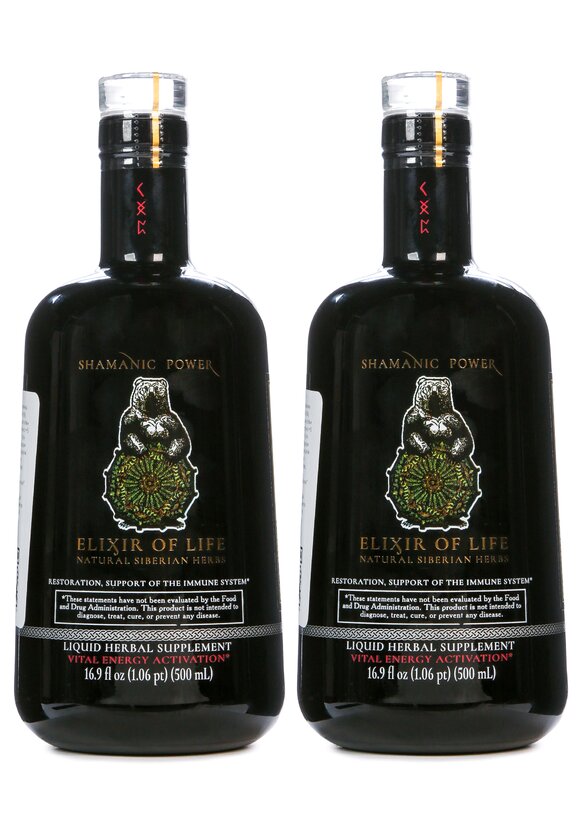 Бальзам травяной Эликсир Жизни, 2 шт. шир.  580, рис. 1