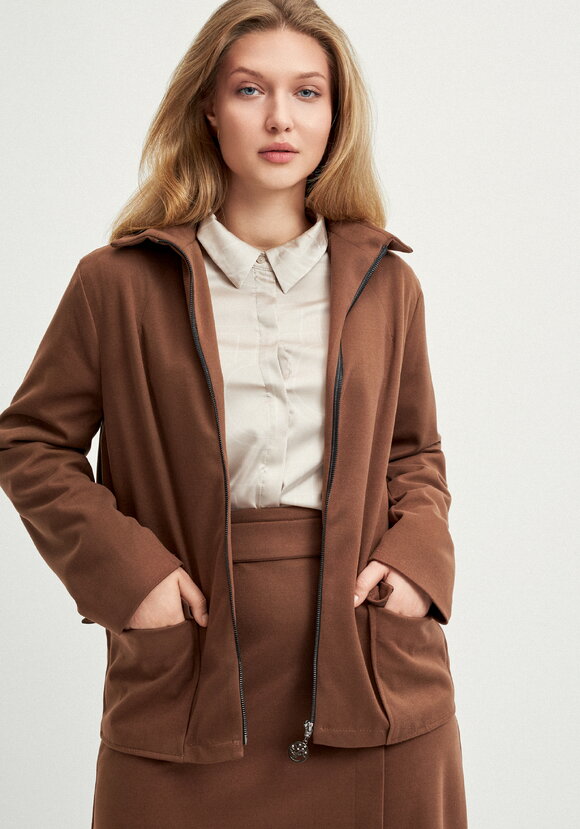 Жакет прямого силуэта на молнии шир.  580, рис. 8